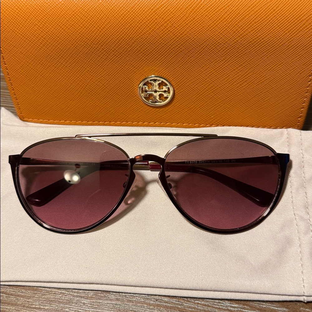 Tory Burch Sunglasses with Pink Lenses